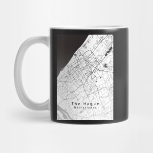 THe Hague Netherlands City Map Mug